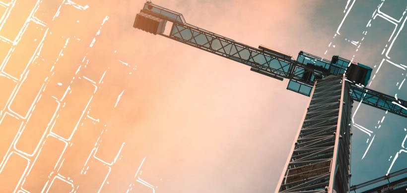 una maquina de construcción